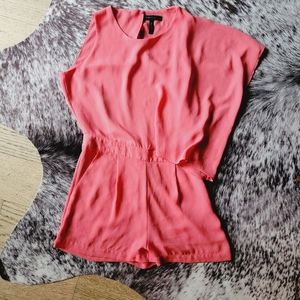 BCBG MAXAZRIA single-arm romper